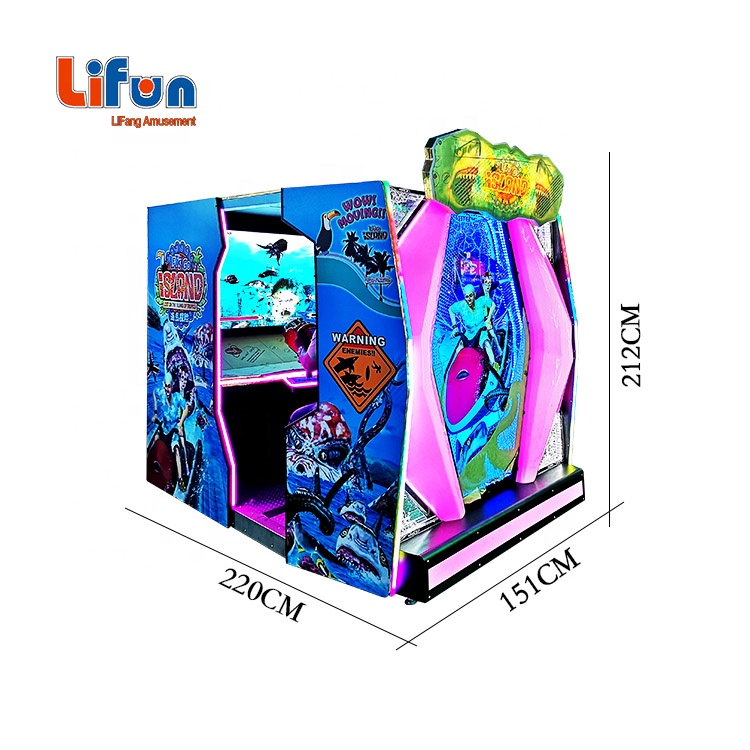 Lets Go Island Shooting Simulator Game Machine