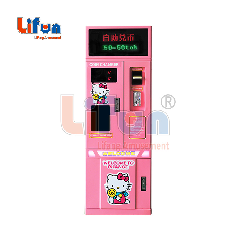 Intelligent Coin Vending Machine For Kids With HD LCD display-Hello Kitty 